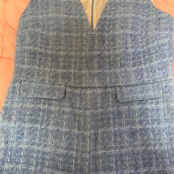 ZARA tweed jumpsuit romper - Picture 4 of 5